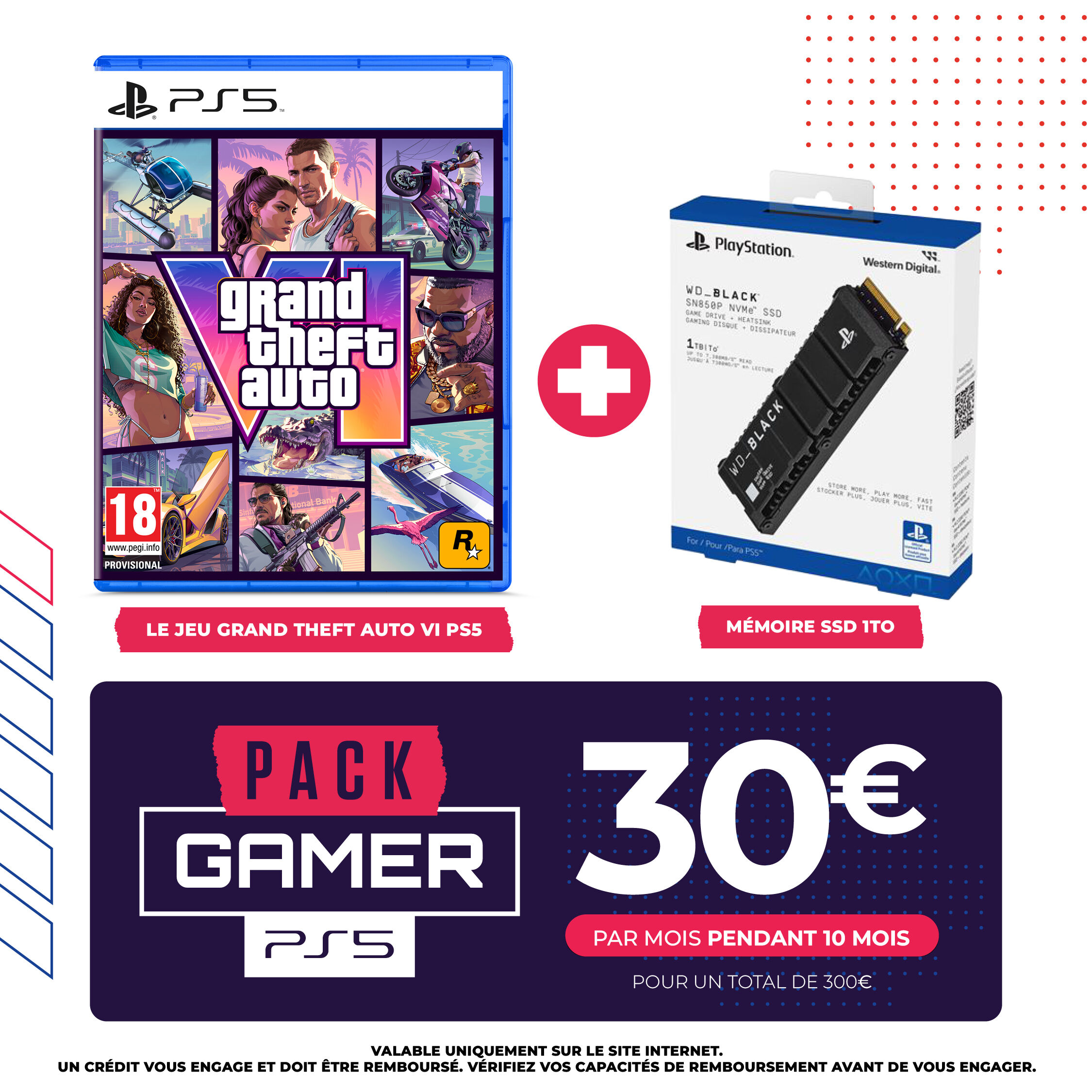 Bundle Ssd + GTA VI (code De Téléchargement) thumb 0